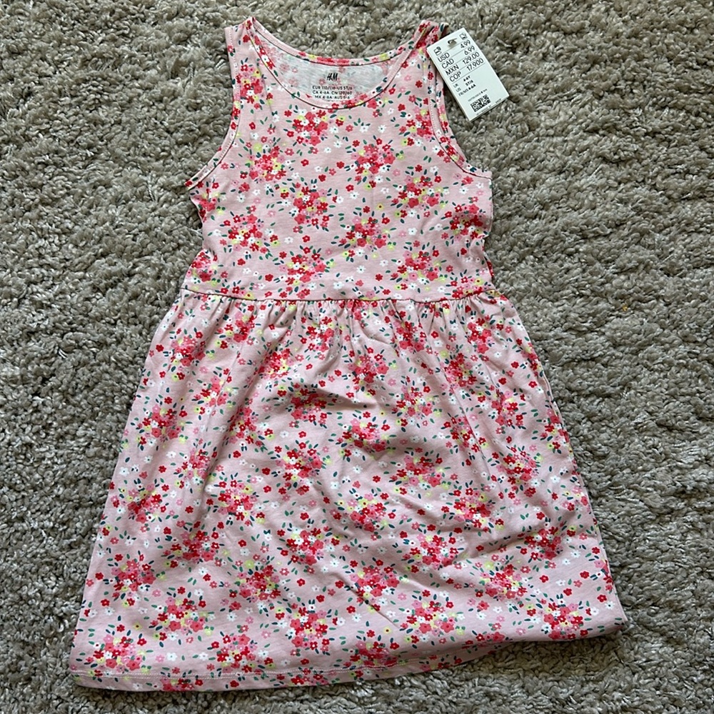 H&M floral dress NWT 5/6